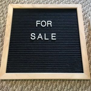 Letter board